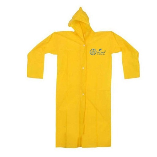 Advaxe Waterproof Polyester Yellow Rain Coat - Image 1